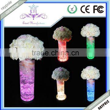 Remote controlled Under Table Led Base light for wedding table