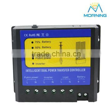 Intelligent 3500w Automatic Dual Transfer controller Power Switch