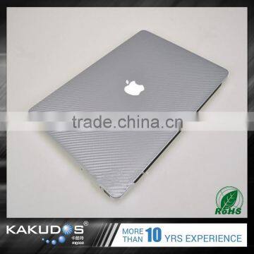 Factory Wholesale Bubble Free Carbon Fiber Sticker Skin for laptop