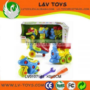 Funny intelligent toy car toy DIY toy