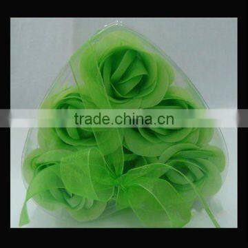 Heart Shape bath Soap Flower
