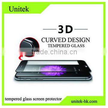 Tempered glass screen protector 3D curved for iphone 6s