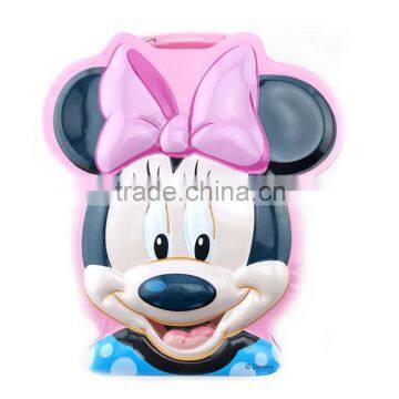 Cartoon mouse shaped tin box