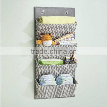 Office Furniture Wall Mounted Fabric Hanging Organizer Magazine Rack