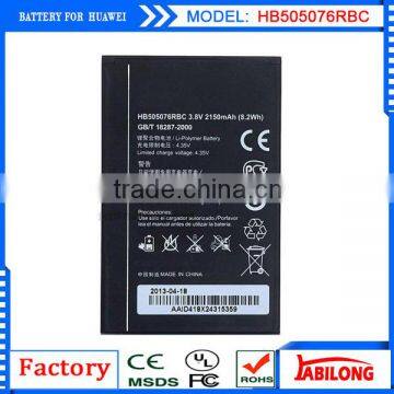 Low Price 2150mAh HB474284RBC Mobile Phone Battery for Huawei A199 Ascend G700 G170 G606 G610