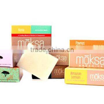 Pop-up soap packaging cardboard display box