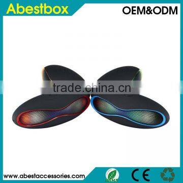 AI6507602 Portable Mini Bluetooth Speaker with LED lightening Super Bass Stereo Wireless Speakers,Handsfree Loudspeaker with FM