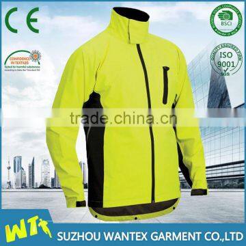 new yellow waterproof motorcycle airbag jacket