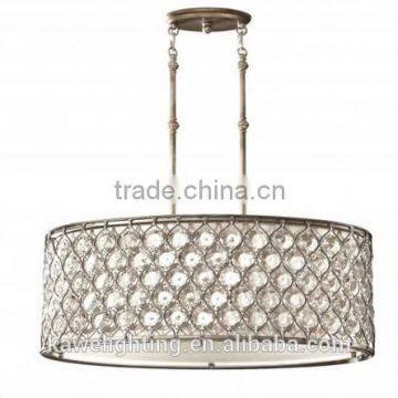 good quality modern crystal pendant ceiling lamp UL CUL ETL CE ROHS hotel lamp