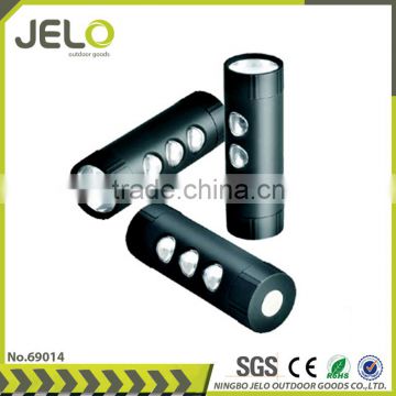 Ningbo JELO High Power 1Watt Torch +3LLED Camp Work Light With Magnet