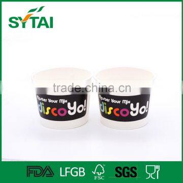 100ml-550ml Fashionable PE Coated Ice Cream Paper Cup for Cold Food