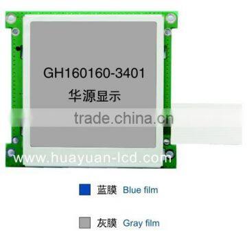 3.4 inch fstn/cog/uc1698 160x160 graphic lcd module