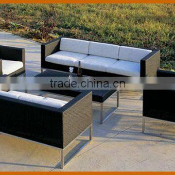 6PCS Aluminium Base Rattan Sofa Furniture