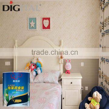 Strong hiding power home decorative wall coating