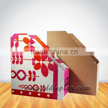 Custom retail paper packaging box without glue