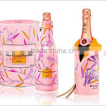 neoprene pink beer bottle cover