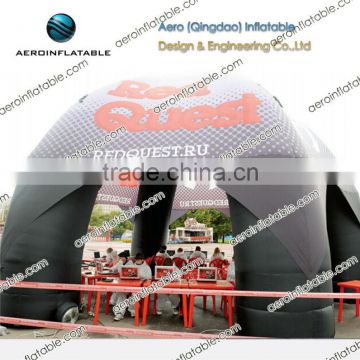 Inflatable outdoor spider tent 4 legs advertising