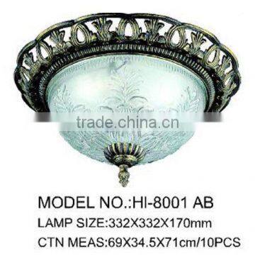 traditional ceiling lighting