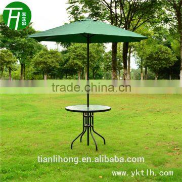 Outdoor Tempered Glass Dining Table photo-2