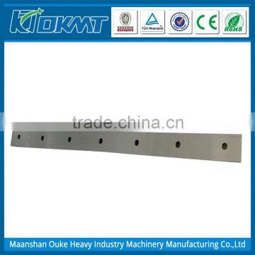 Steel bar cutting blade for shearing machine