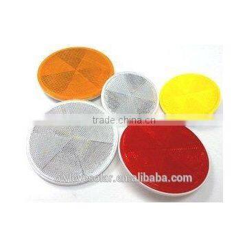 Circular reflector /red yellow white reflector high reflective /PMMA round reflectors