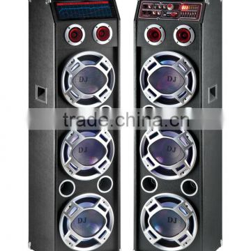 lighted bluetooth stereo dj lighting speakers SA-180E with DJ light