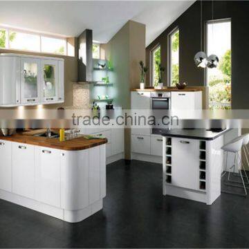 Water Resistant Italian Kitchen Cabinet, U-shaped Design photo-4