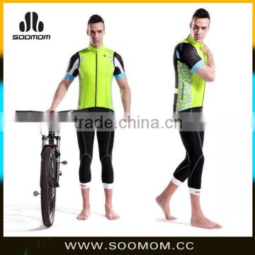 Waterproof Full Zipper Reflective Cycling Vest Summer