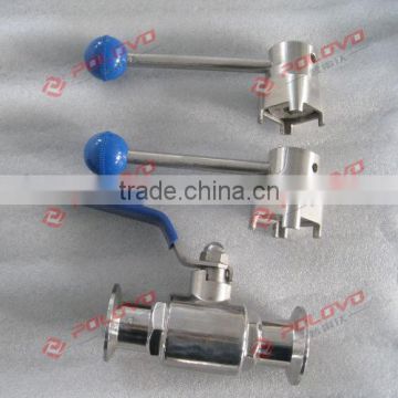 Clamp sanitary valve ball valve stainless