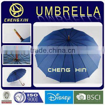 Wholesale custom blue gift high quality golf umbrella