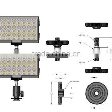 Professional LED Video Light on Camera Camcorder CRI > 95 photo-5