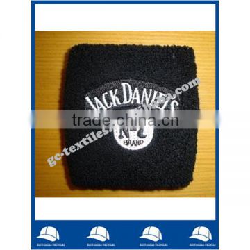 Factory OEM new product 2016 cotton terry basketball wristband sweatband