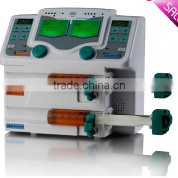 Sale CE approved LCD Screen Double Channel Syringe Pump with high quality SP-50B2 Automatically calibration