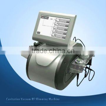 (5in1) Ultrasonic+Bipolar+Tripolar+8-polar RF+40KHz CAVITATION Machine -F019