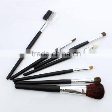 7pcs Goat Hair Brush Set Makeup For Beginners