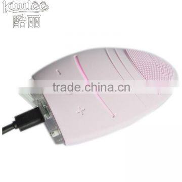 Waterproof Rechargeable Soft Shipform Silicone Electric Wash Face Brush