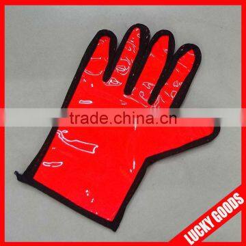 red and yellow traffic wholesale reflective glove