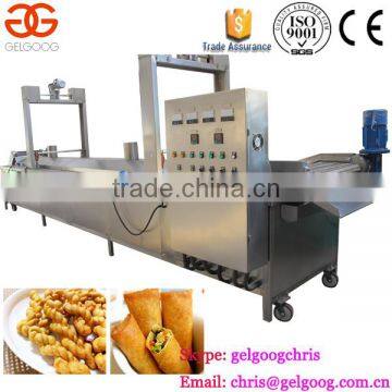 Continuous Puff Snack Food Fryer Machine