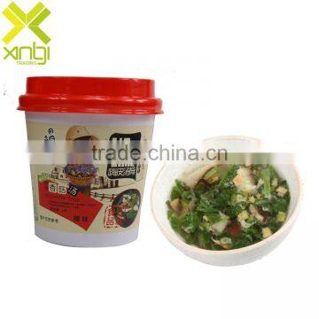 Savory Freeze Dried Cup Packed 6g Hot and Spicy Flavour Instant Mushroom Soup