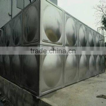 raw water tank top quality Stainless Steel water storage tanks