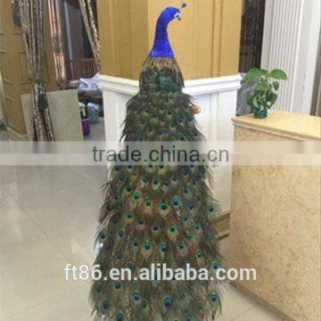 feather mini craft decoration artificial bird peacock decoration bird