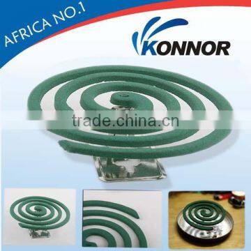 New, hot sale KONNOR chemical 130mm Green effectively smokeless mosquito-repellent incense