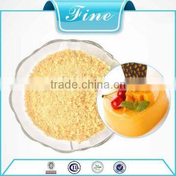 Edible Unflavored Gelatin in Cheesecake