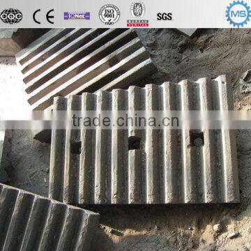 Jaw Crusher Wearing Parts fixed jaw plate