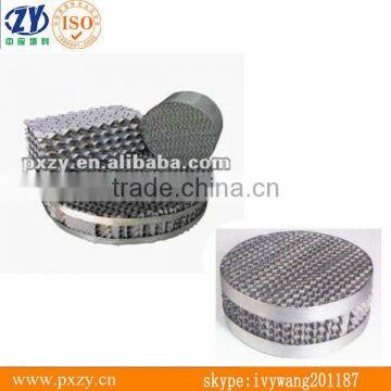 metal mesh structured packing,corrugated packing