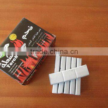 stick silver charcoal for hookah/shisha