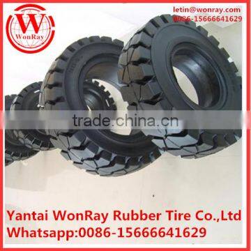 Factory Price Superior Quality 4 Wheel Electric Moving Cargo Cars Solid Tyre 18x6x12-1/8 14x4-1/2x8 for Toyota Forklift 7FBCU15 photo-6