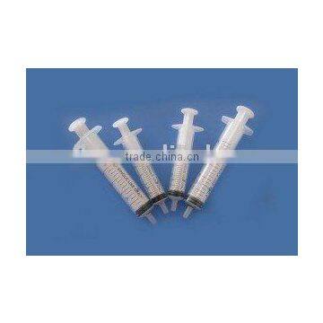 disposable syringe luer slip 2 parts