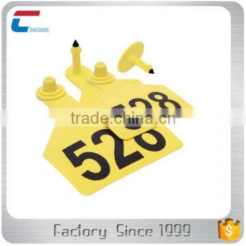 UHF RFID Animal Ear Tags With Barcode /qr Code for Tracking Identification Management photo-5