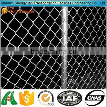 PVC coated menards diamond wire mesh used chain link fence